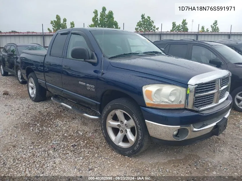 2006 Dodge Ram 1500 Slt VIN: 1D7HA18N76S591971 Lot: 40352998