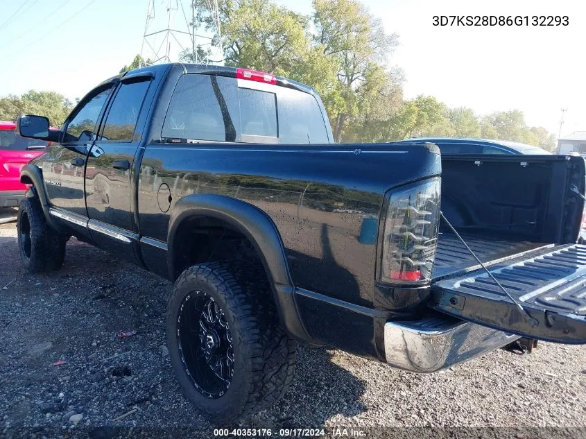 3D7KS28D86G132293 2006 Dodge Ram 2500 Laramie