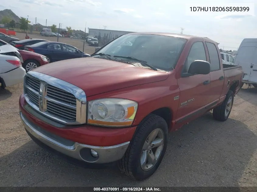 1D7HU18206S598399 2006 Dodge Ram 1500 Slt