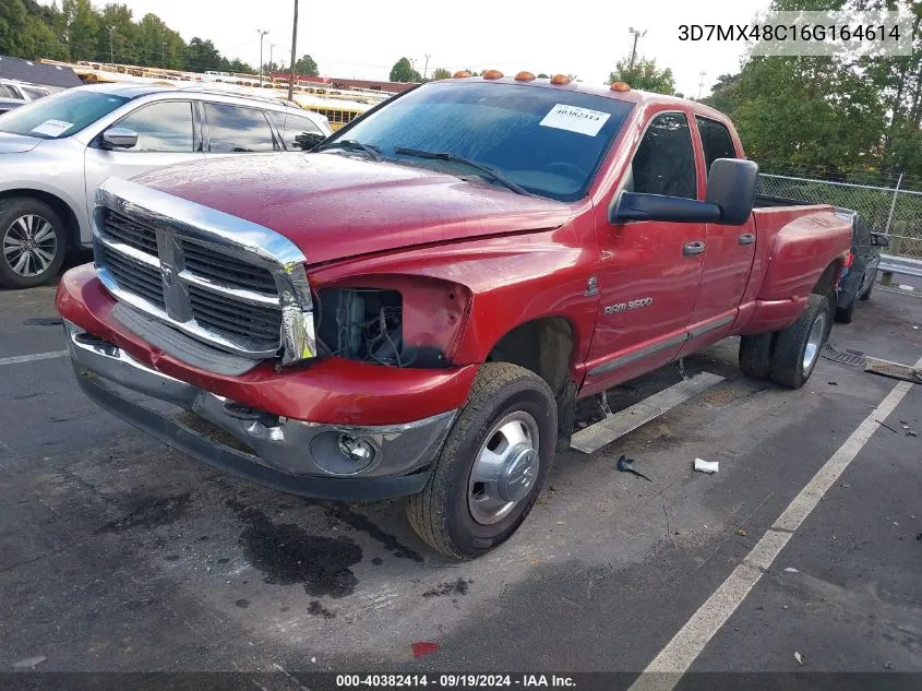 2006 Dodge Ram 3500 Slt/Sport VIN: 3D7MX48C16G164614 Lot: 40382414