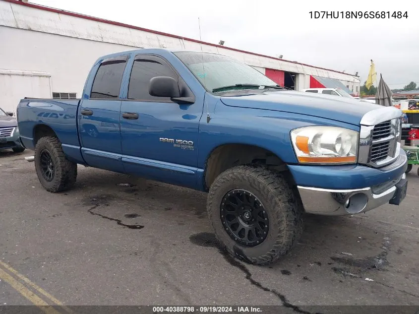 1D7HU18N96S681484 2006 Dodge Ram 1500 Laramie/Slt/St