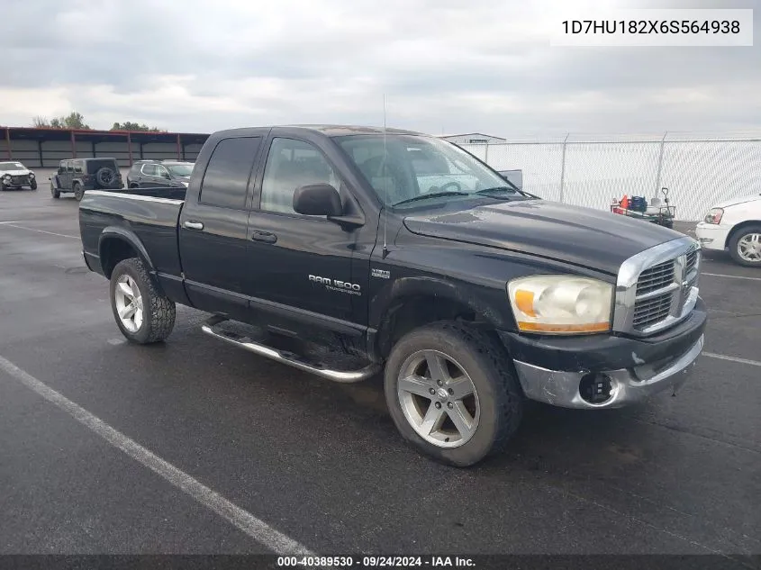 1D7HU182X6S564938 2006 Dodge Ram 1500 Slt