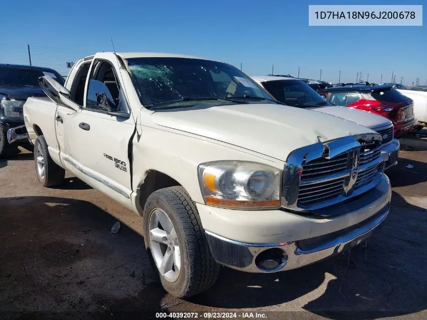 1D7HA18N96J200678 2006 Dodge Ram 1500 St/Slt