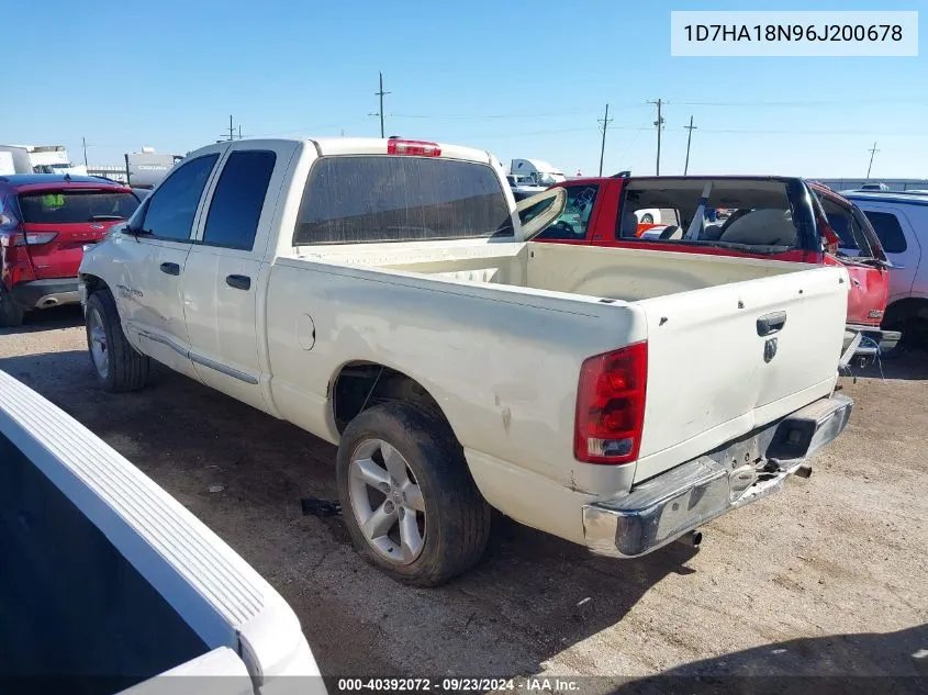 2006 Dodge Ram 1500 St/Slt VIN: 1D7HA18N96J200678 Lot: 40392072