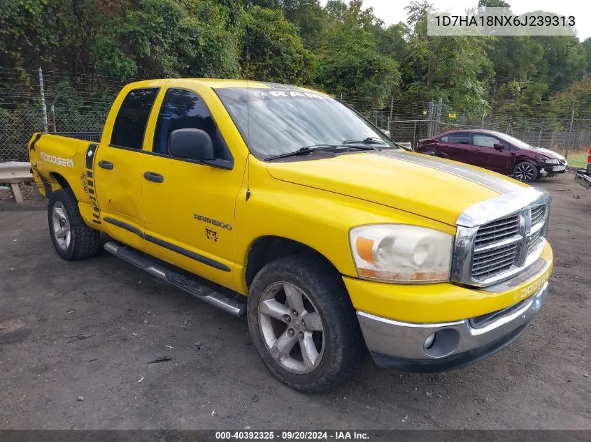 2006 Dodge Ram 1500 Slt VIN: 1D7HA18NX6J239313 Lot: 40392325