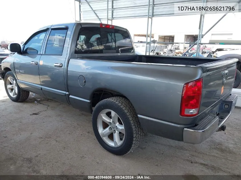 1D7HA18N26S621796 2006 Dodge Ram 1500 Slt