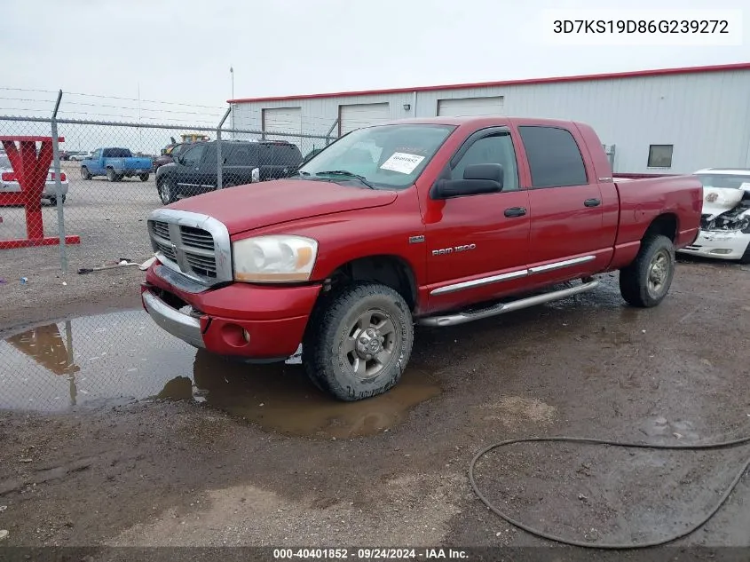 3D7KS19D86G239272 2006 Dodge Ram 1500 Laramie