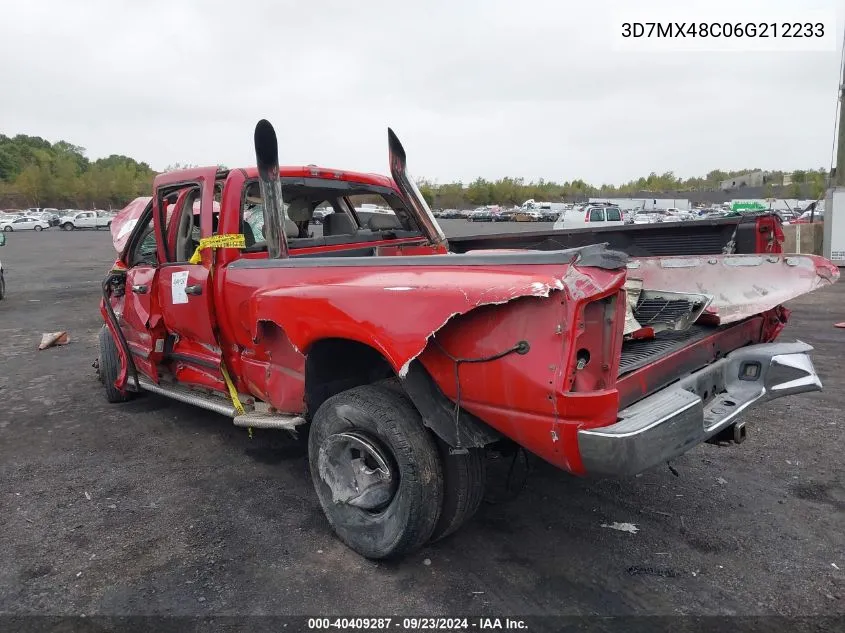 2006 Dodge Ram 3500 Slt/Sport VIN: 3D7MX48C06G212233 Lot: 40409287