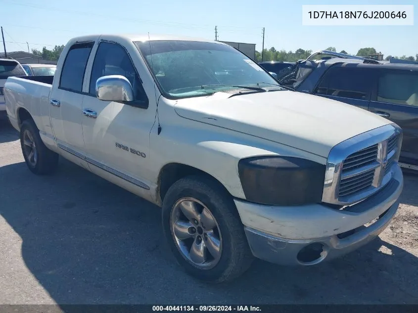 1D7HA18N76J200646 2006 Dodge Ram 1500 St/Slt