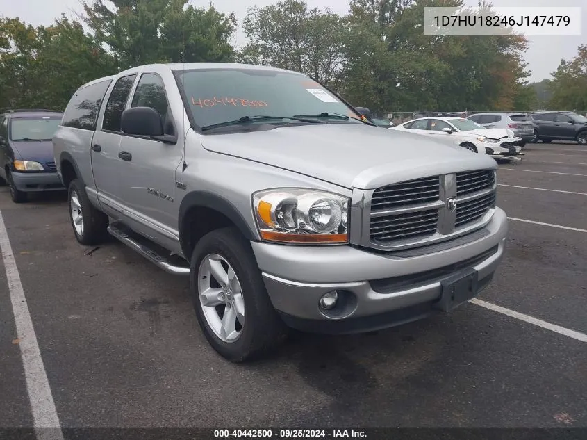 2006 Dodge Ram 1500 Slt VIN: 1D7HU18246J147479 Lot: 40442500