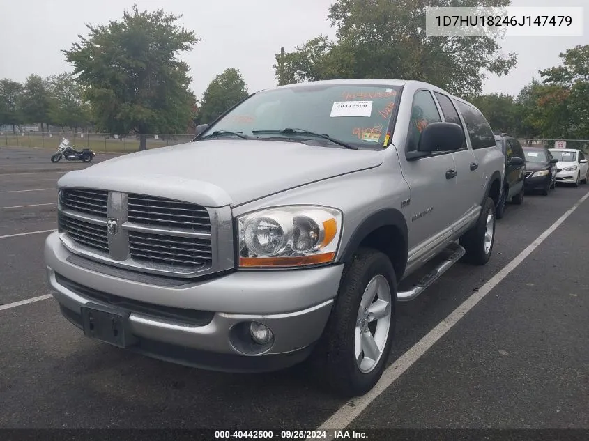 2006 Dodge Ram 1500 Slt VIN: 1D7HU18246J147479 Lot: 40442500