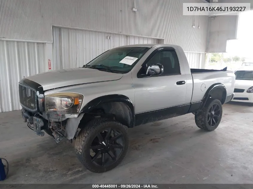 1D7HA16K46J193227 2006 Dodge Ram 1500 St