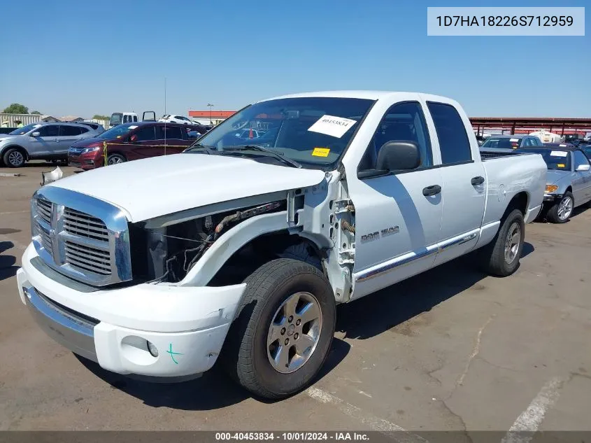 1D7HA18226S712959 2006 Dodge Ram 1500 Laramie