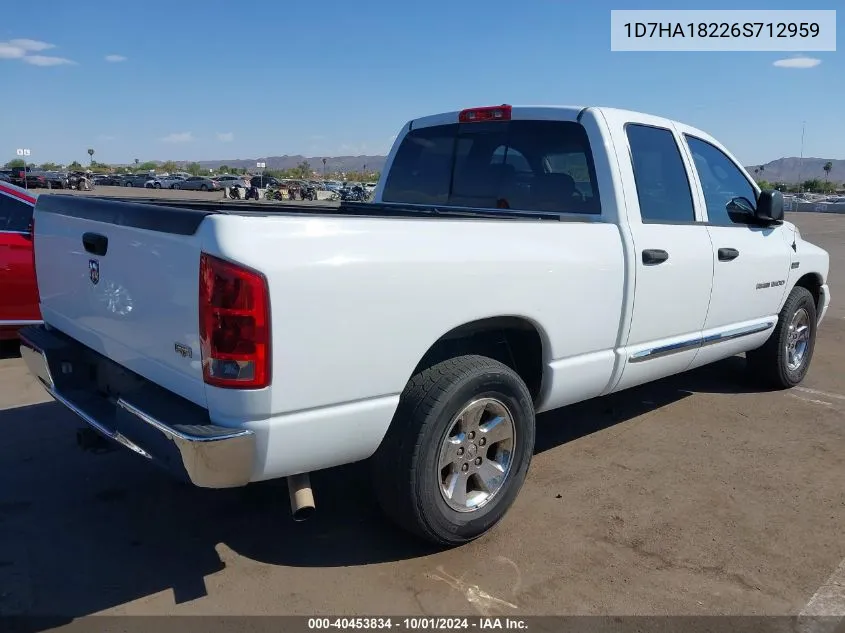 1D7HA18226S712959 2006 Dodge Ram 1500 Laramie