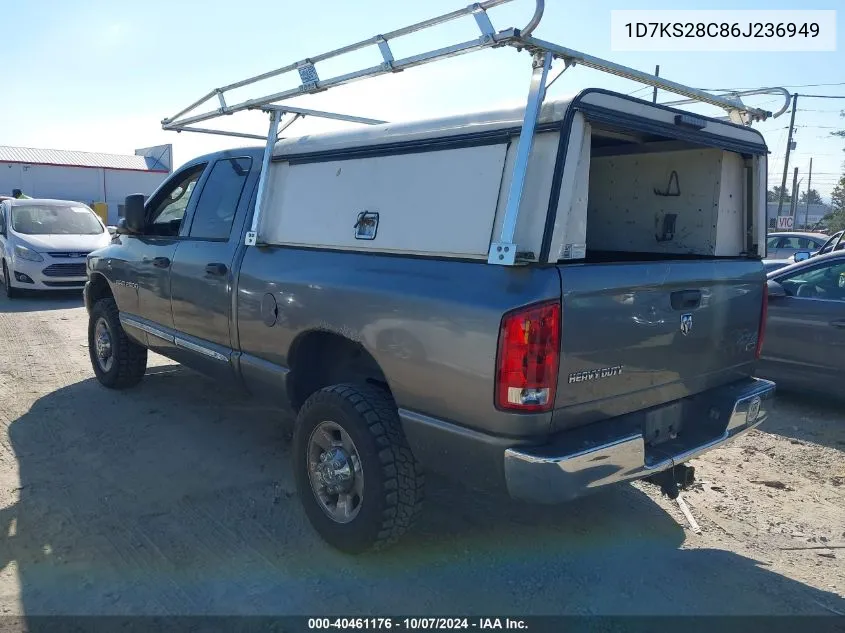 2006 Dodge Ram 2500 Laramie VIN: 1D7KS28C86J236949 Lot: 40461176