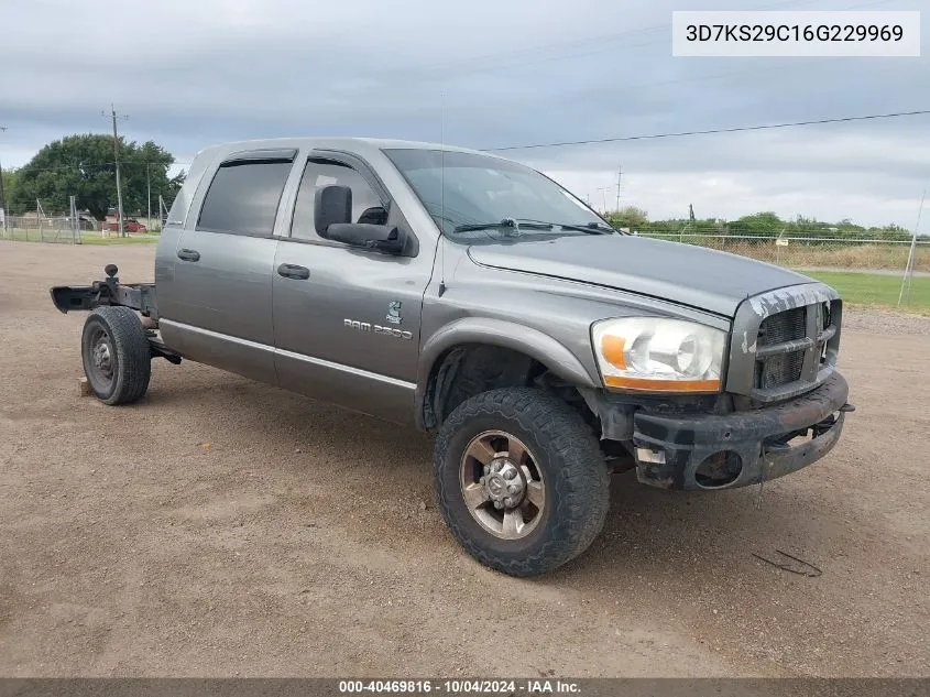 2006 Dodge Ram 2500 Slt VIN: 3D7KS29C16G229969 Lot: 40469816