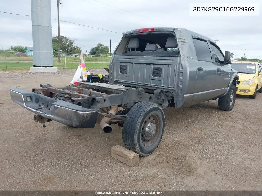 2006 Dodge Ram 2500 Slt VIN: 3D7KS29C16G229969 Lot: 40469816