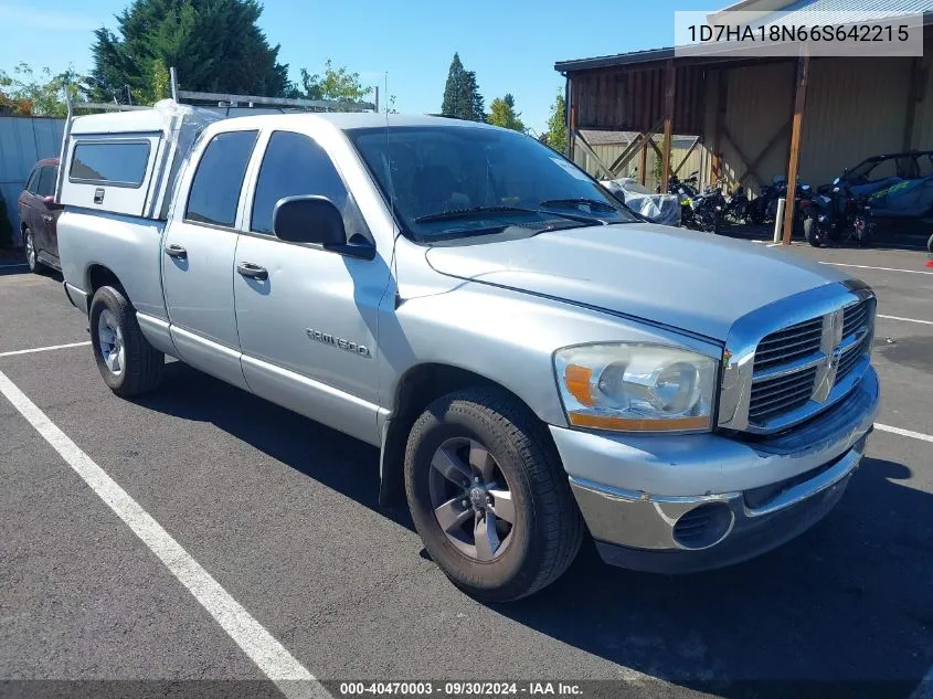 2006 Dodge Ram 1500 Slt VIN: 1D7HA18N66S642215 Lot: 40470003