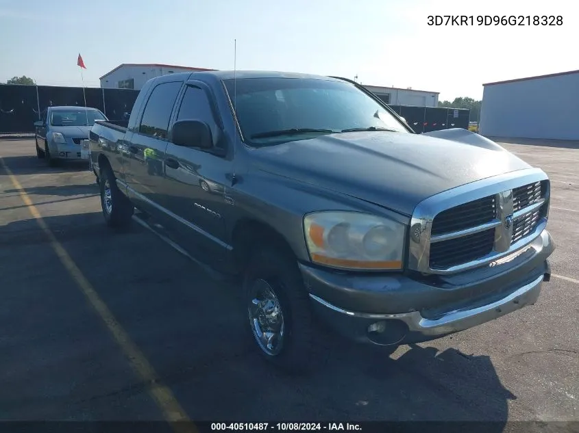 2006 Dodge Ram 1500 Slt VIN: 3D7KR19D96G218328 Lot: 40510487