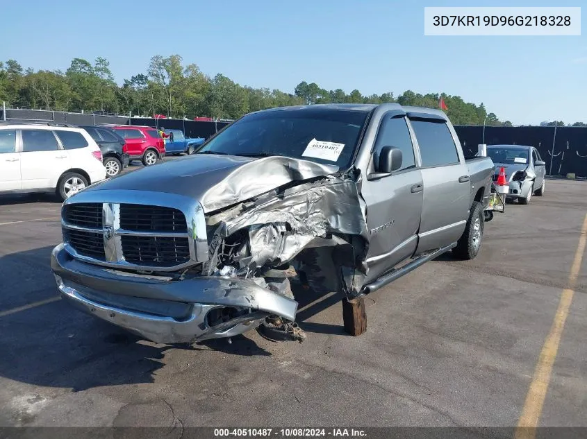 2006 Dodge Ram 1500 Slt VIN: 3D7KR19D96G218328 Lot: 40510487