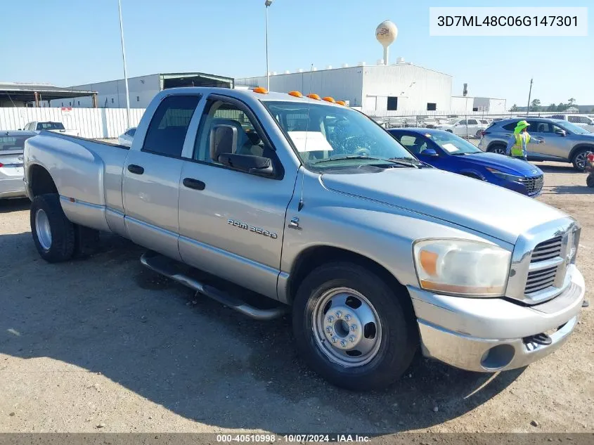 2006 Dodge Ram 3500 Slt/Sport VIN: 3D7ML48C06G147301 Lot: 40510998