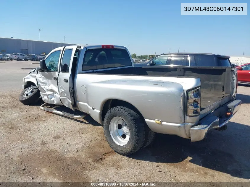 2006 Dodge Ram 3500 Slt/Sport VIN: 3D7ML48C06G147301 Lot: 40510998