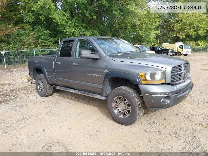 2006 Dodge Ram 2500 Slt/Trx4 Off Road/Sport/Power Wagon VIN: 1D7KS28C76J134901 Lot: 40516299