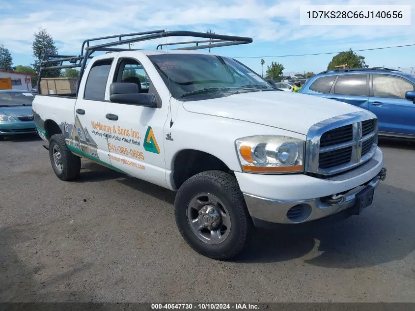 2006 Dodge Ram 2500 Slt/Trx4 Off Road/Sport/Power Wagon VIN: 1D7KS28C66J140656 Lot: 40547730