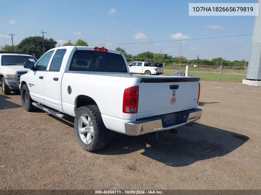 2006 Dodge Ram 1500 Slt VIN: 1D7HA18266S679819 Lot: 40550711