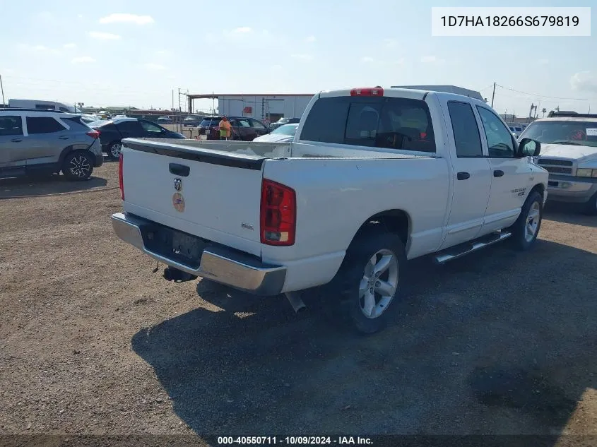 2006 Dodge Ram 1500 Slt VIN: 1D7HA18266S679819 Lot: 40550711