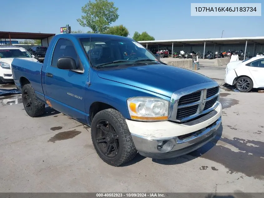 2006 Dodge Ram 1500 St VIN: 1D7HA16K46J183734 Lot: 40552923