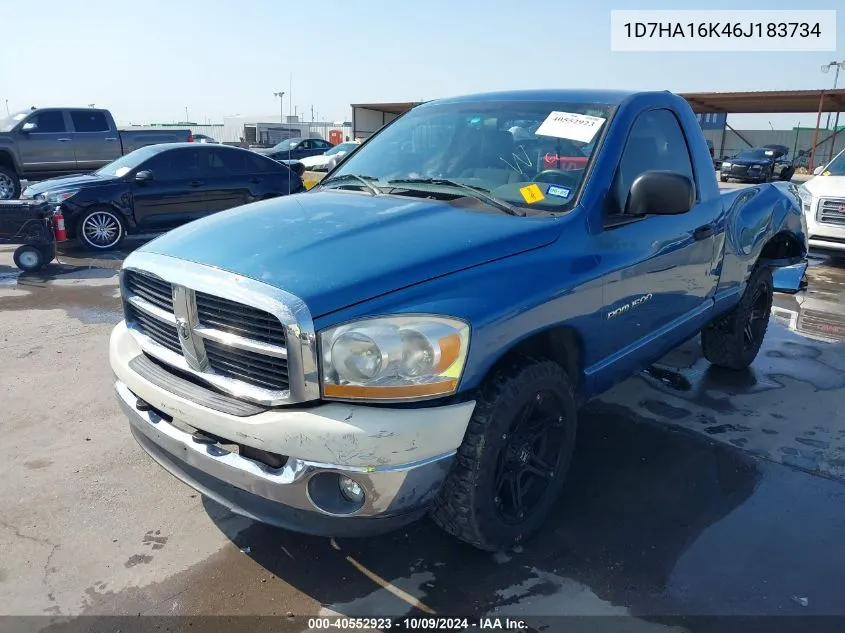 2006 Dodge Ram 1500 St VIN: 1D7HA16K46J183734 Lot: 40552923