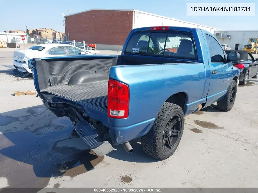 2006 Dodge Ram 1500 St VIN: 1D7HA16K46J183734 Lot: 40552923