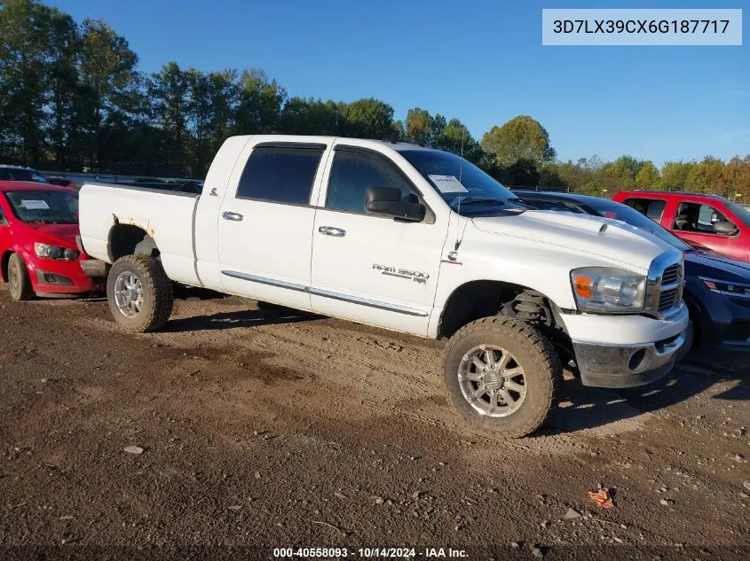 2006 Dodge Ram 3500 Slt VIN: 3D7LX39CX6G187717 Lot: 40558093