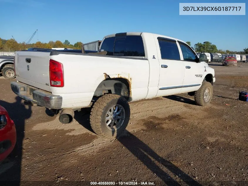 2006 Dodge Ram 3500 Slt VIN: 3D7LX39CX6G187717 Lot: 40558093