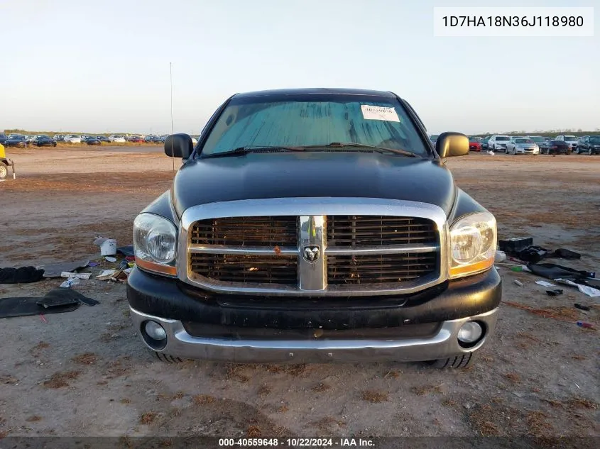 1D7HA18N36J118980 2006 Dodge Ram 1500 Slt