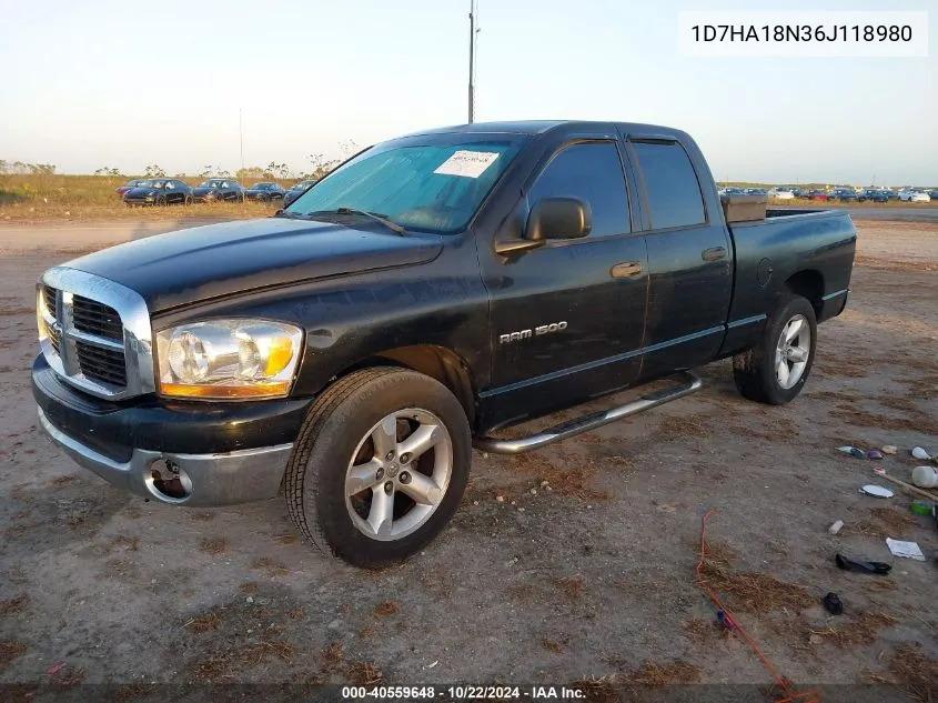 1D7HA18N36J118980 2006 Dodge Ram 1500 Slt