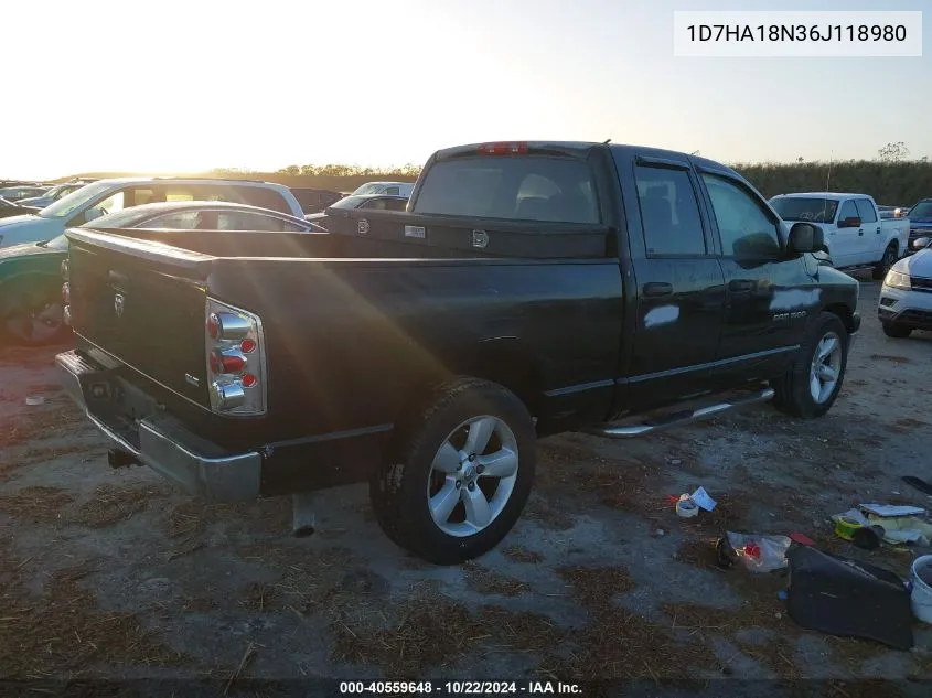 1D7HA18N36J118980 2006 Dodge Ram 1500 Slt