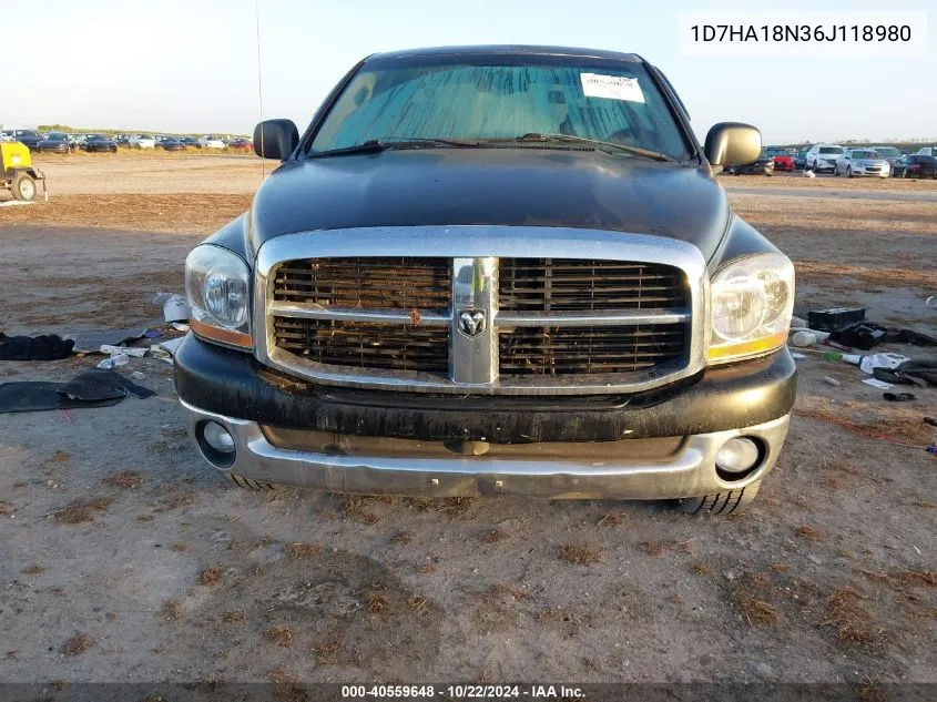 1D7HA18N36J118980 2006 Dodge Ram 1500 Slt