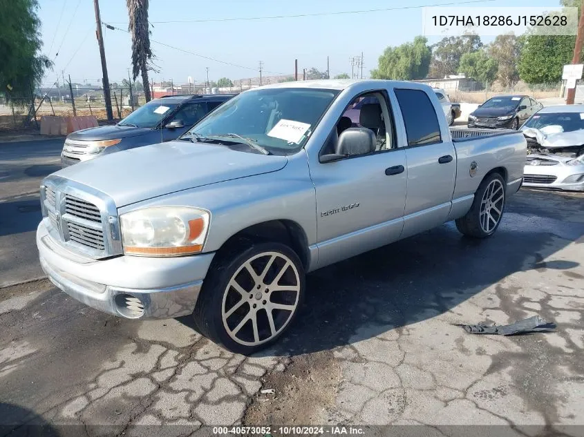 2006 Dodge Ram 1500 Slt VIN: 1D7HA18286J152628 Lot: 40573052