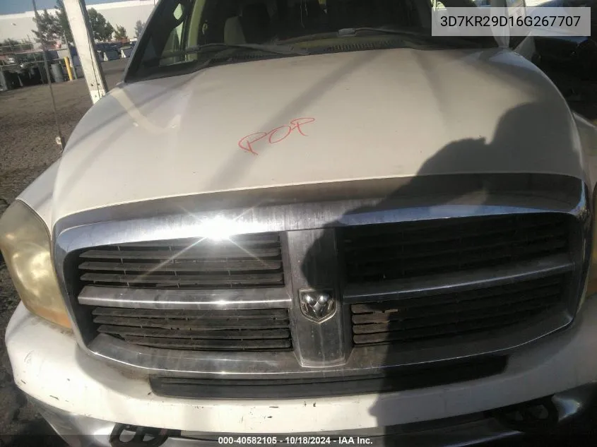 3D7KR29D16G267707 2006 Dodge Ram 2500 Slt