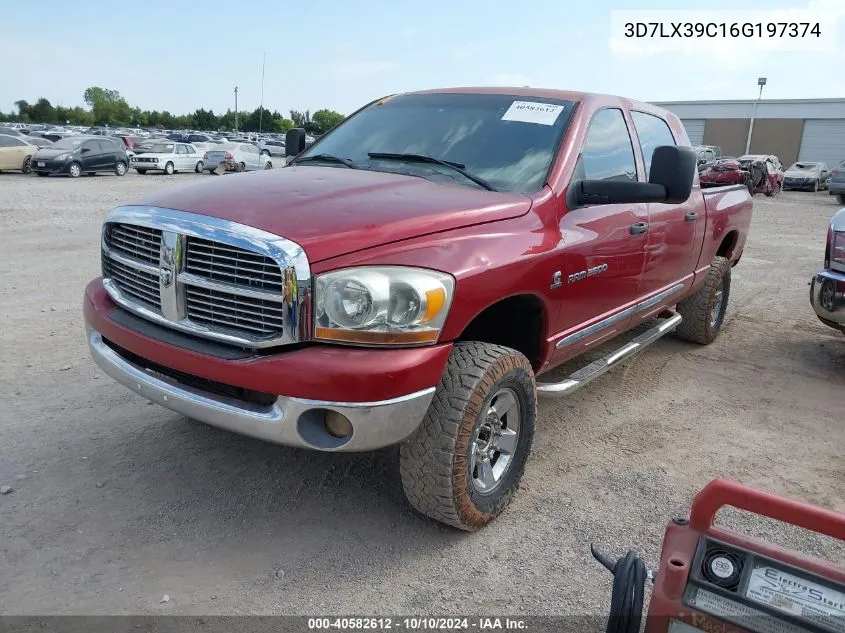 2006 Dodge Ram 3500 Laramie VIN: 3D7LX39C16G197374 Lot: 40582612