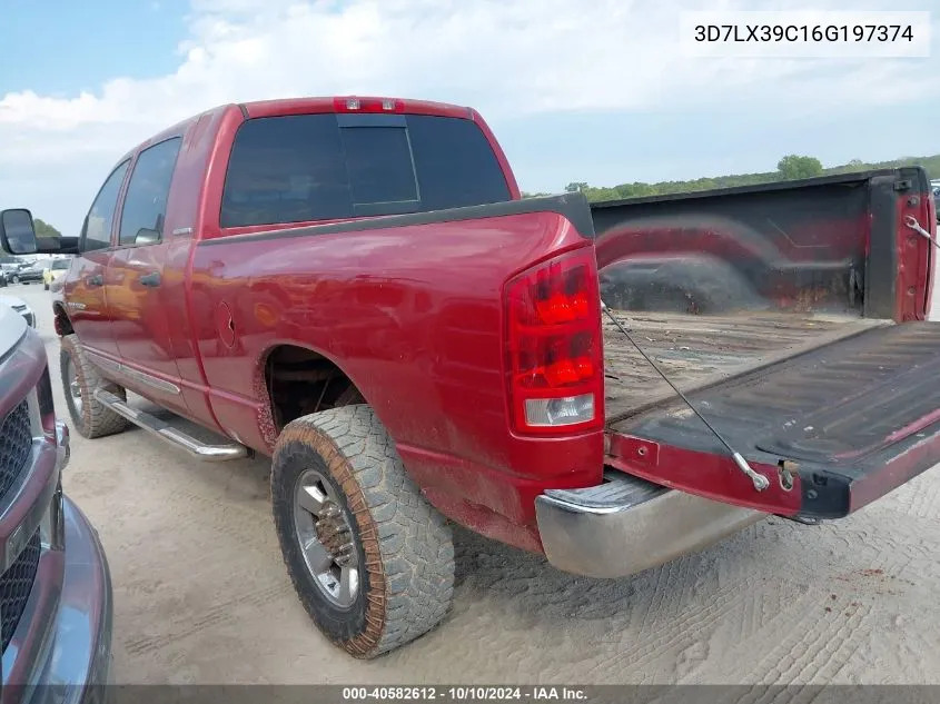 2006 Dodge Ram 3500 Laramie VIN: 3D7LX39C16G197374 Lot: 40582612