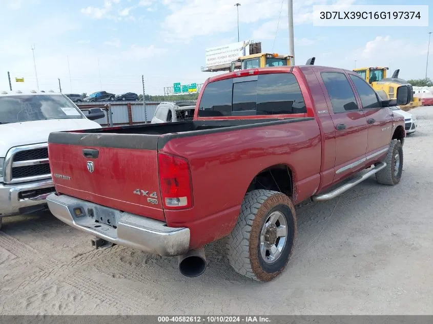 2006 Dodge Ram 3500 Laramie VIN: 3D7LX39C16G197374 Lot: 40582612