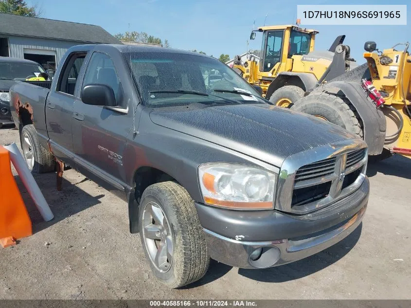 2006 Dodge Ram 1500 Slt VIN: 1D7HU18N96S691965 Lot: 40585166