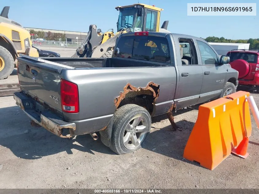 2006 Dodge Ram 1500 Slt VIN: 1D7HU18N96S691965 Lot: 40585166