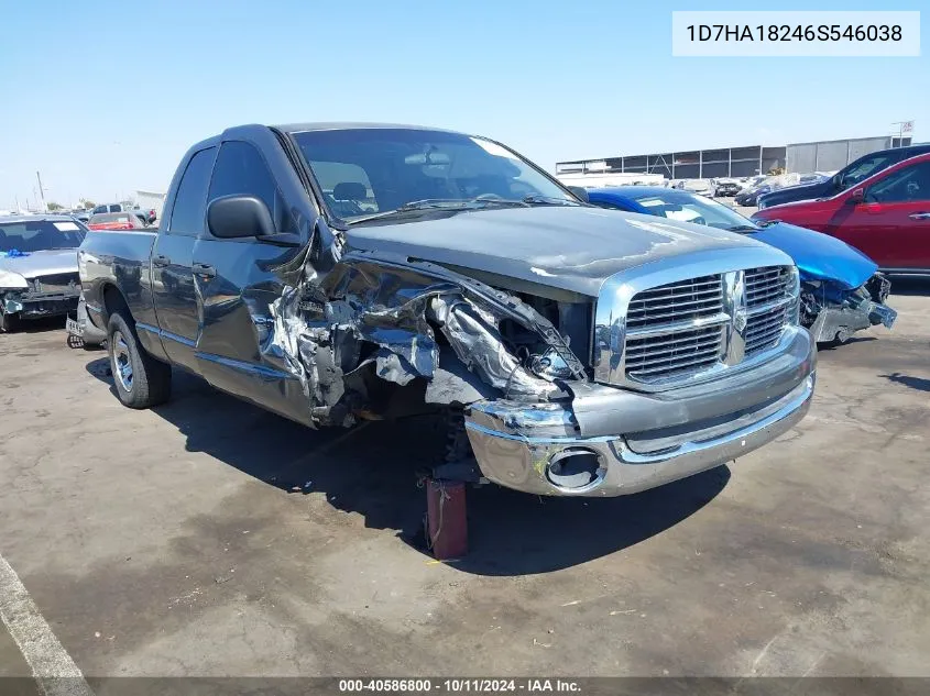 2006 Dodge Ram 1500 St/Slt VIN: 1D7HA18246S546038 Lot: 40586800