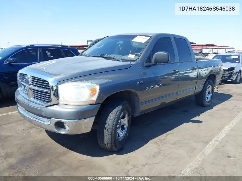 2006 Dodge Ram 1500 St/Slt VIN: 1D7HA18246S546038 Lot: 40586800