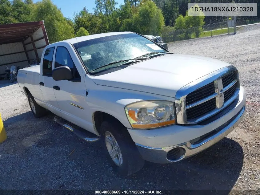 2006 Dodge Ram 1500 Slt VIN: 1D7HA18NX6J210328 Lot: 40588669