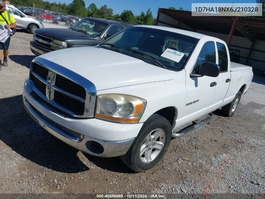 2006 Dodge Ram 1500 Slt VIN: 1D7HA18NX6J210328 Lot: 40588669